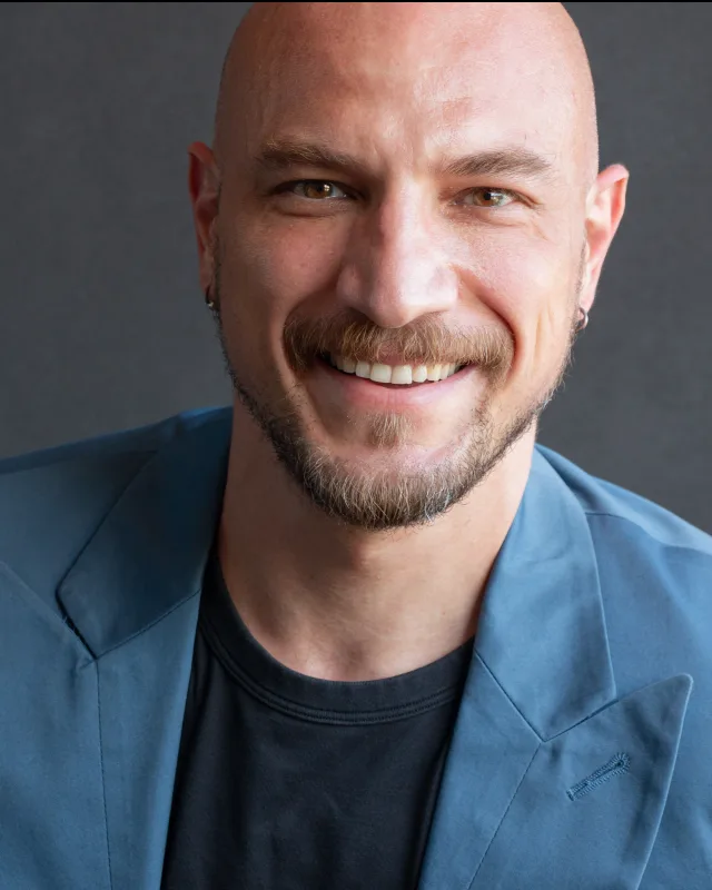 Portrait of Omer Haciomeroglu.